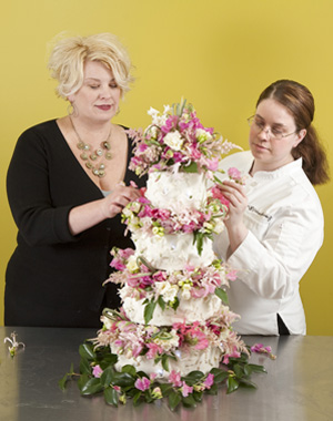 Heart shaped wedding cakes designs