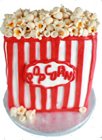 Popcorn Groom's Cake