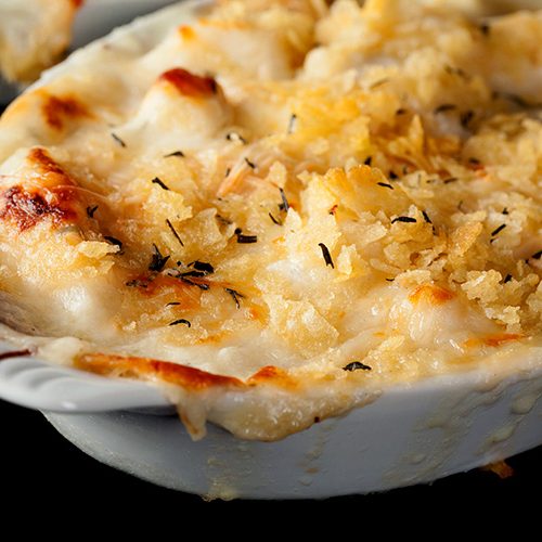 Gluten-Free Cod Au Gratin - Celebration Generation