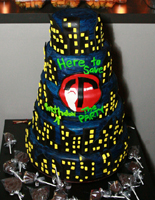 Nightclub promoter's birthday Cake