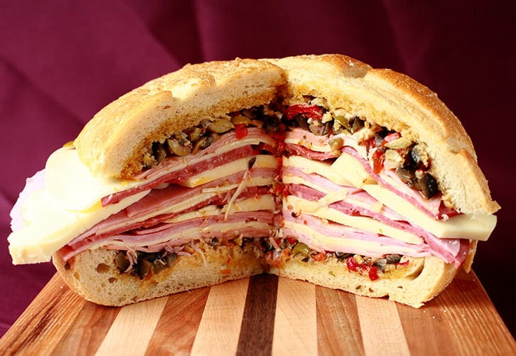 Muffaletta Sandwich Recipe Celebration Generation