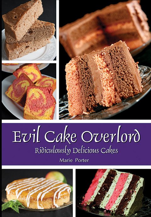Cover image of the Evil Cake Overlord cookbook