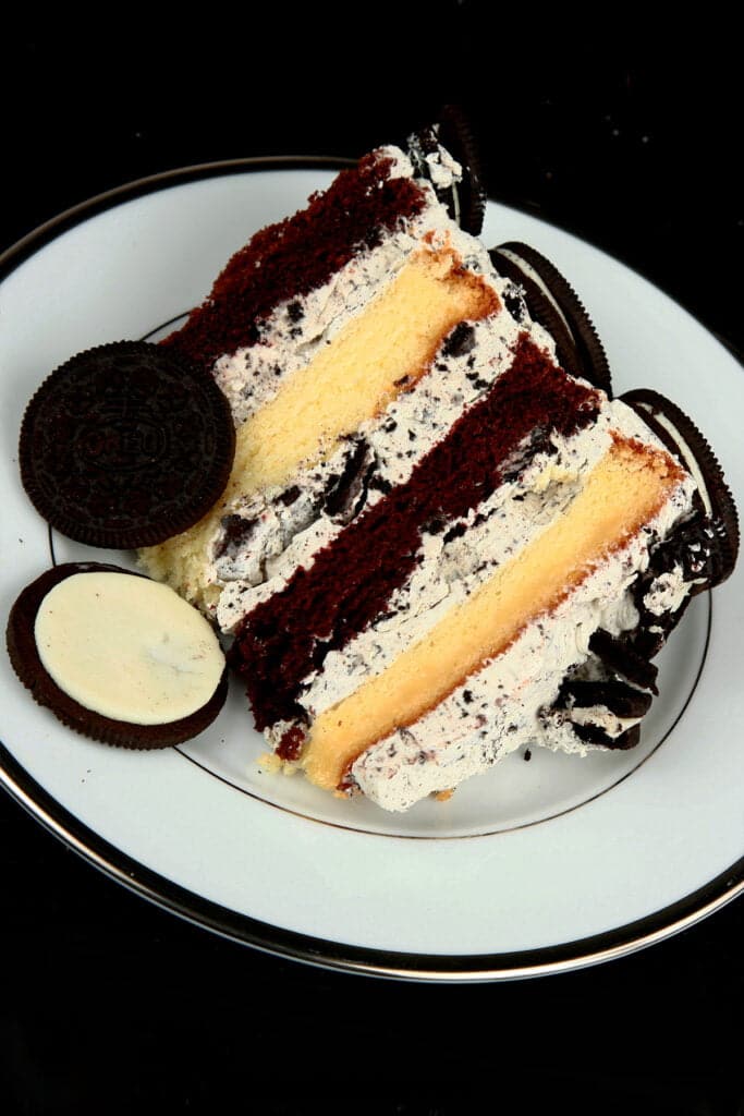 Layered Cookies N' Cream Cake Recipe - Celebration Generation