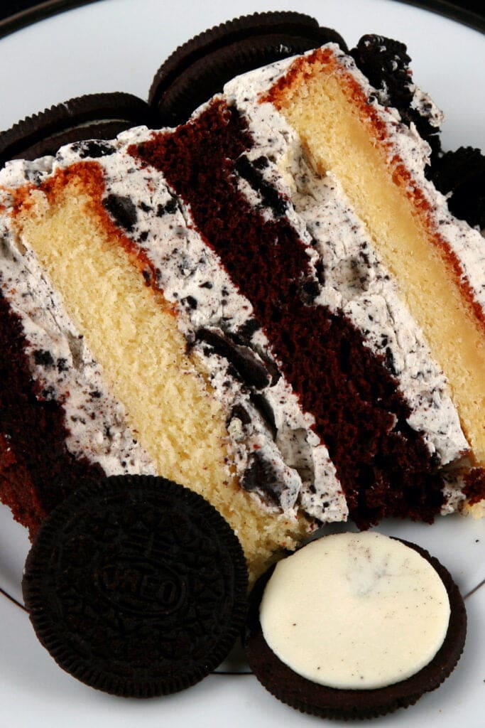 Layered Cookies N' Cream Cake Recipe - Celebration Generation