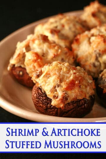 Shrimp & Artichoke Stuffed Mushrooms - Celebration Generation