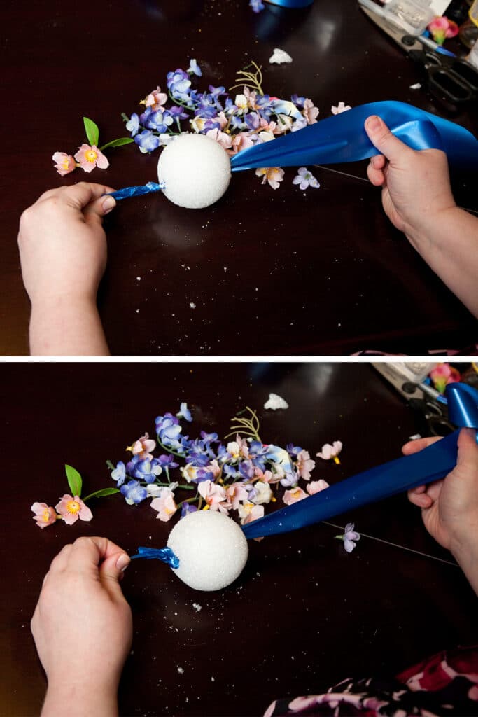 How to Make Silk Flower Pomanders - Celebration Generation