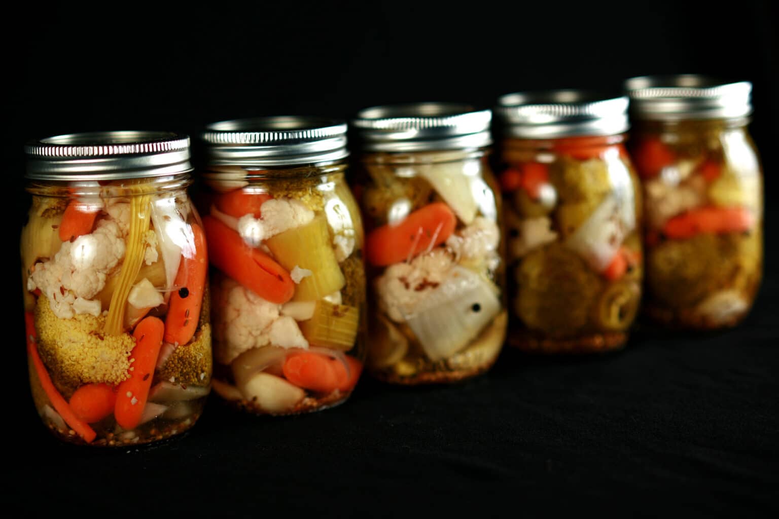 Mixed Vegetable Pickles Celebration Generation