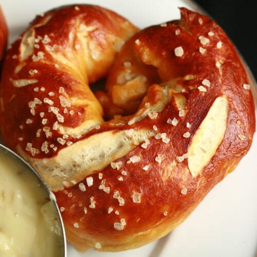 Heart Shaped Beer Pretzels & Jalapeno Jack Dip Recipe Celebration Generation