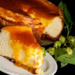 Hopped Cheesecake with Citrus Glaze