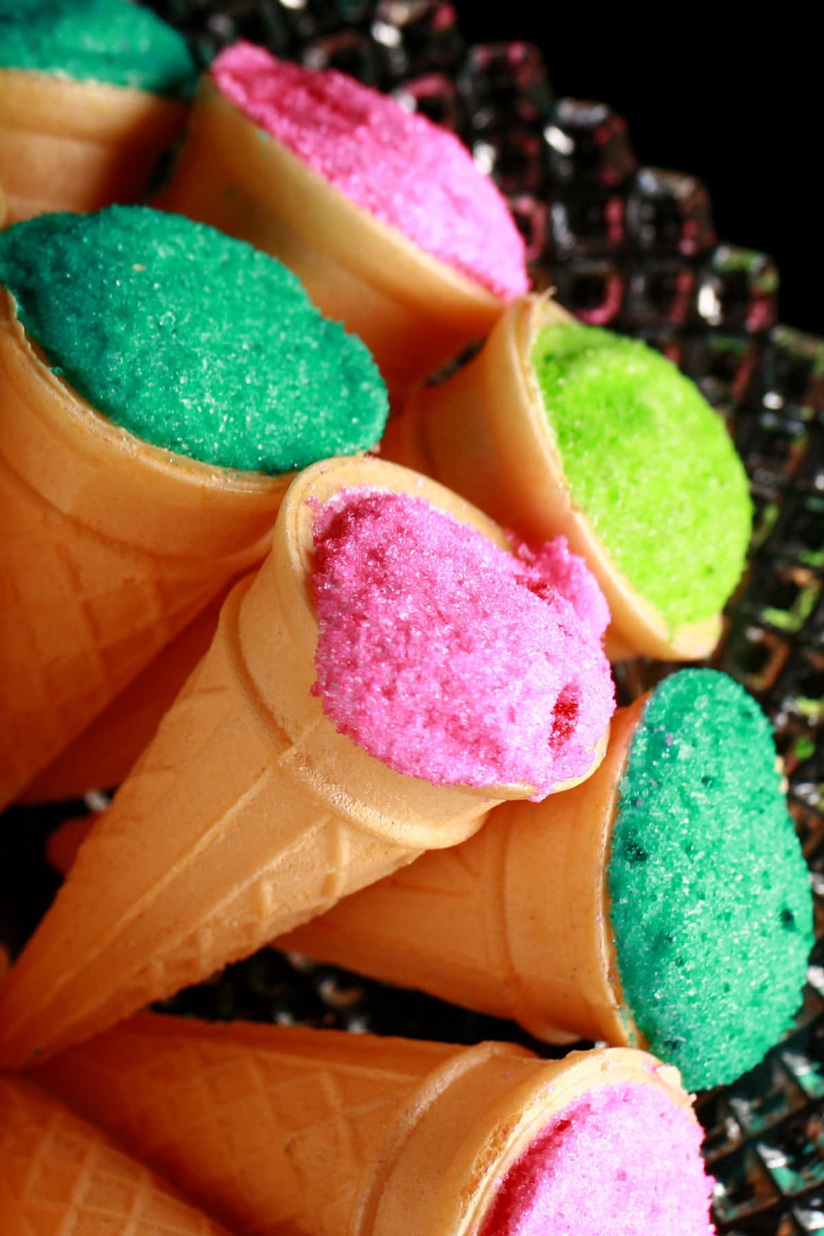 Mini Ice Cream Cones - Set of 24, Ice Cream Online