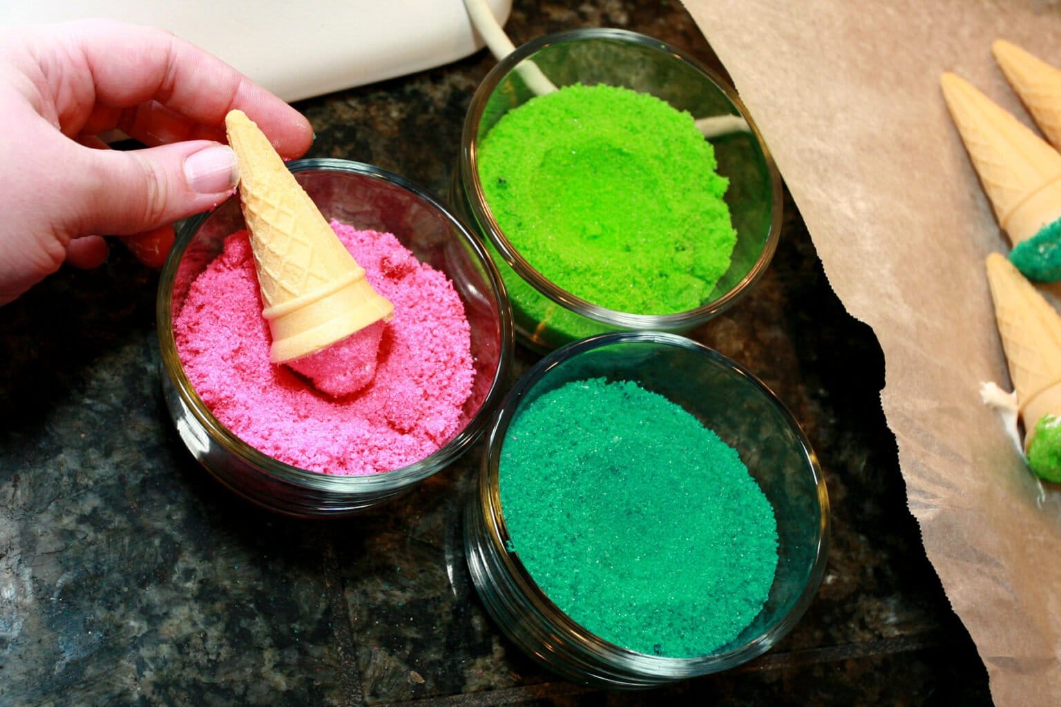 Homemade Marshmallow Cones Celebration Generation