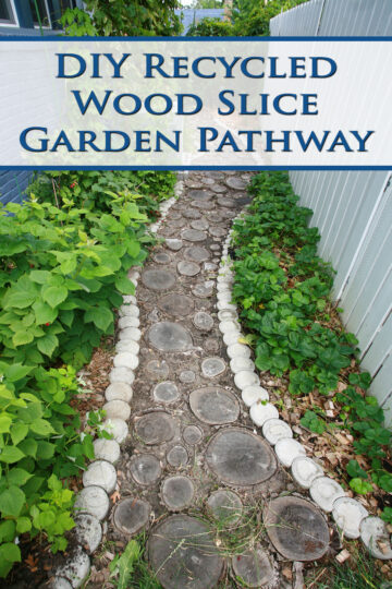 DIY Wood Slice Pathway - Celebration Generation