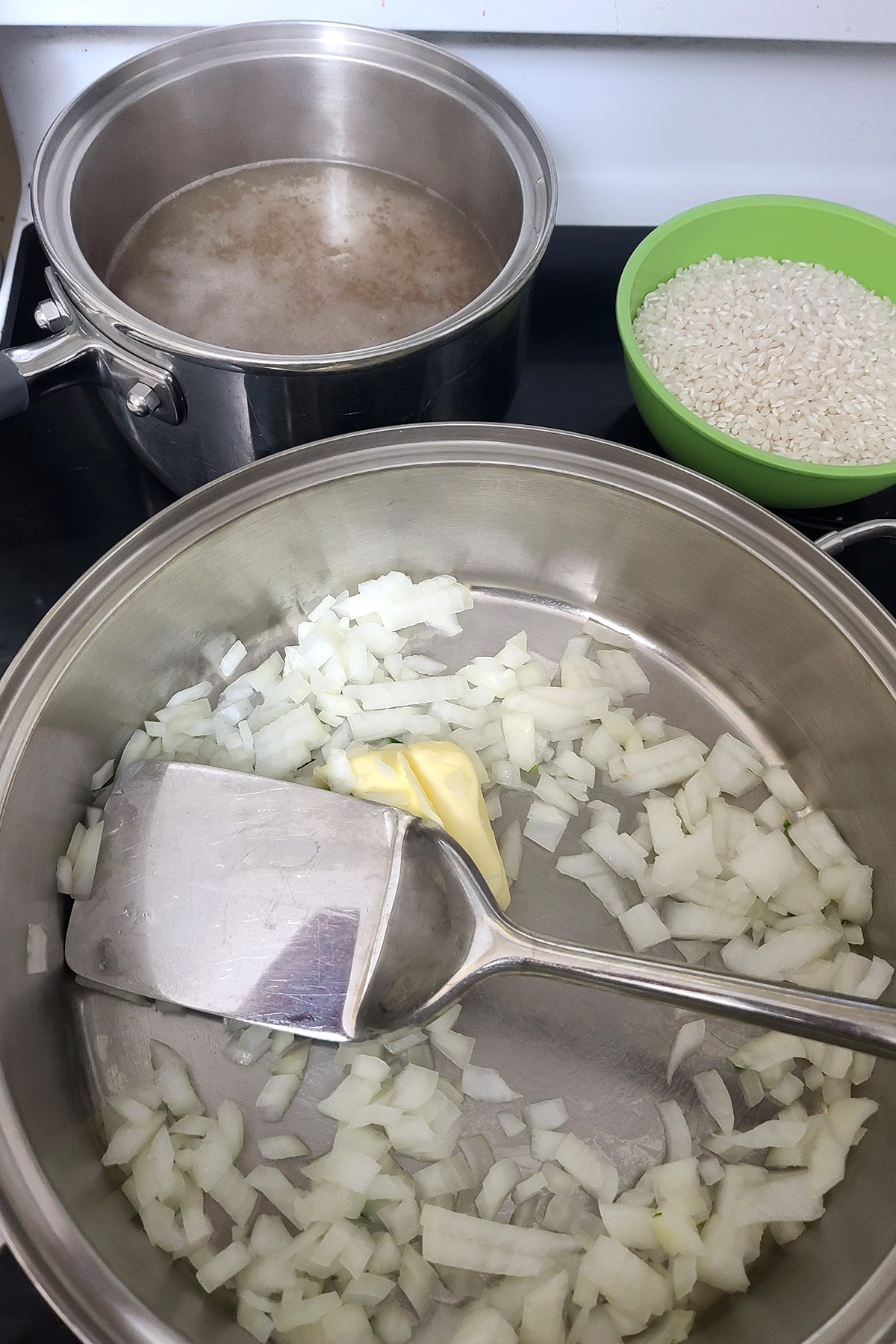 Seafood Risotto - My Life In An Apron