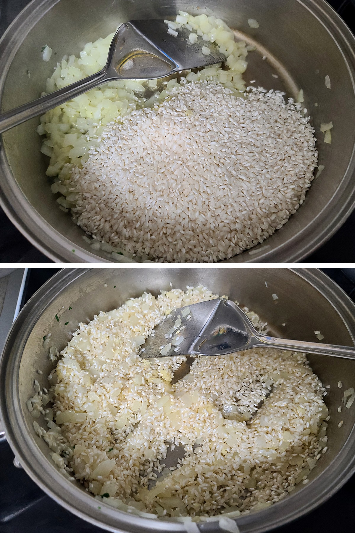 Seafood Risotto - My Life In An Apron