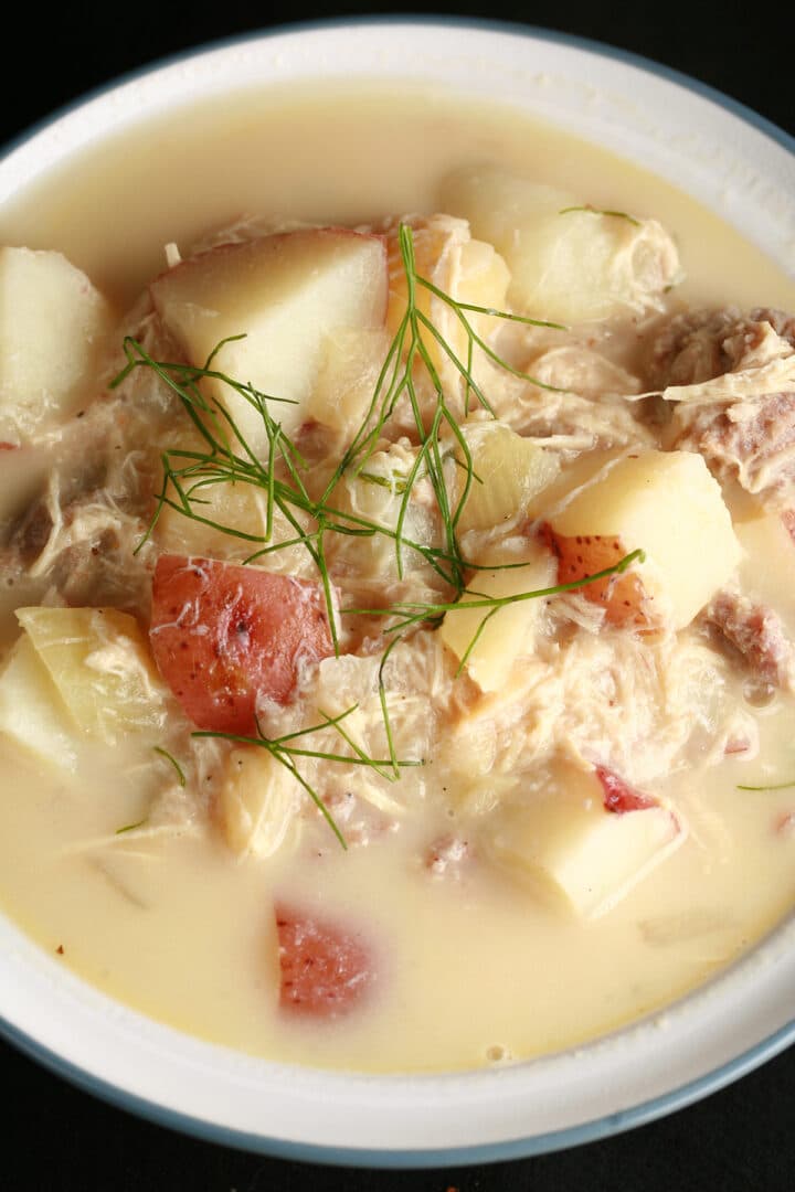 Fennel Chicken and Sausage Soup Recipe [GlutenFree] Celebration