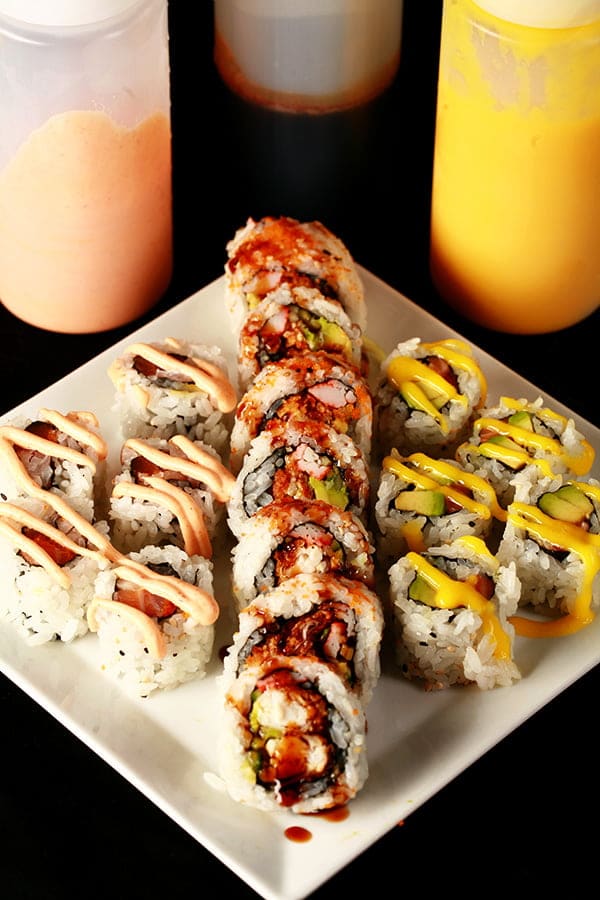 Sushi Sauce Recipes - Dynamite, Eel, and Mango - Celebration Generation