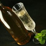 Homemade Mint Wine