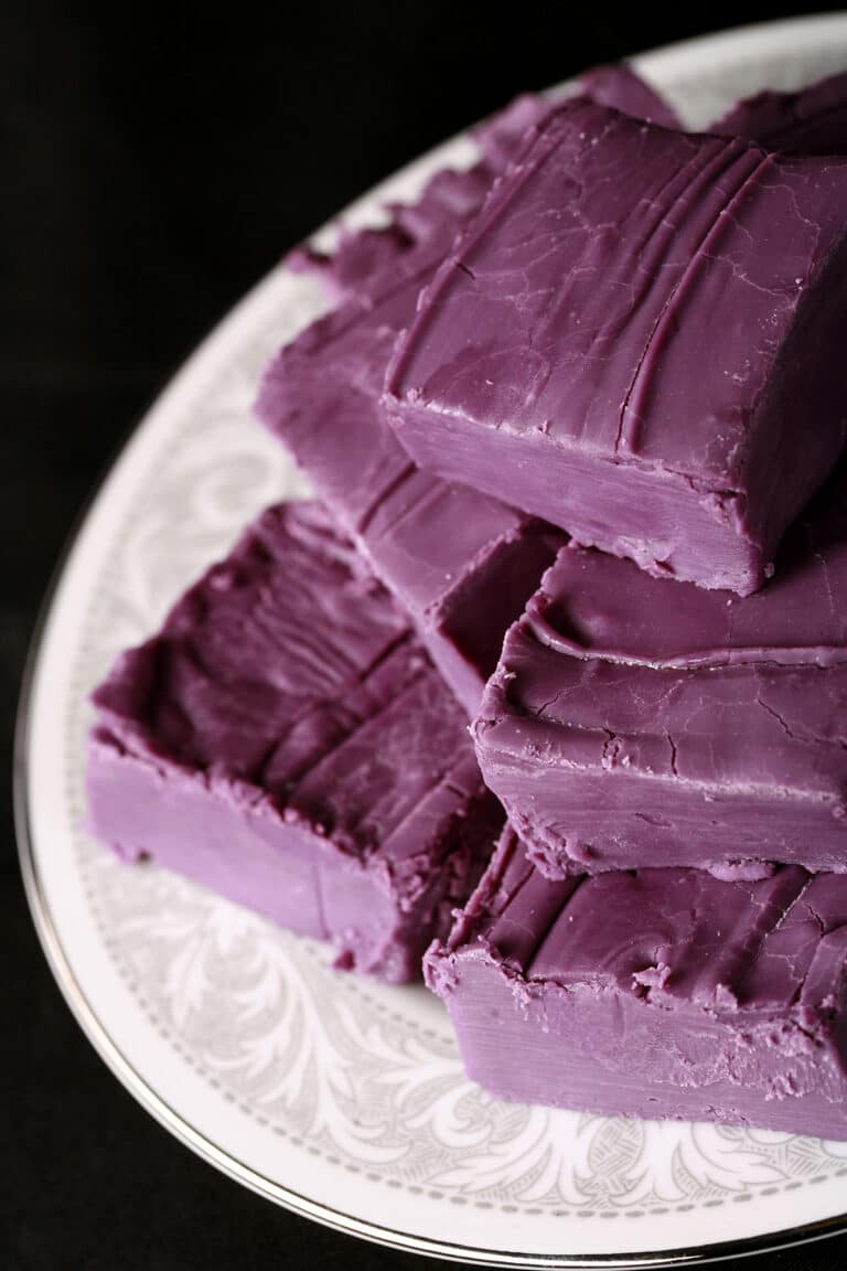 Ube White Chocolate Fudge - Celebration Generation