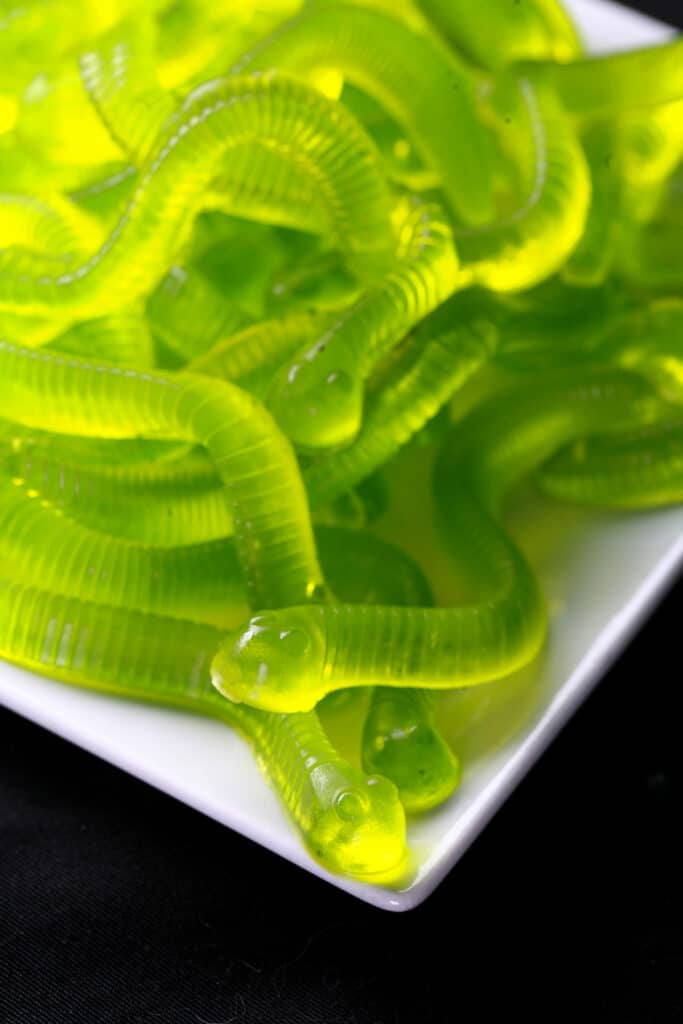 Homemade Dill Pickle Gummy Worms Recipe Celebration Generation
