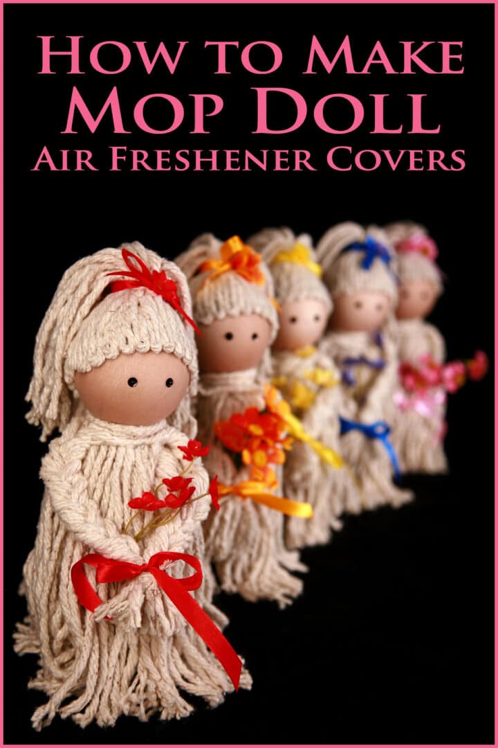 Mop Doll Air Freshener Cover - Celebration Generation