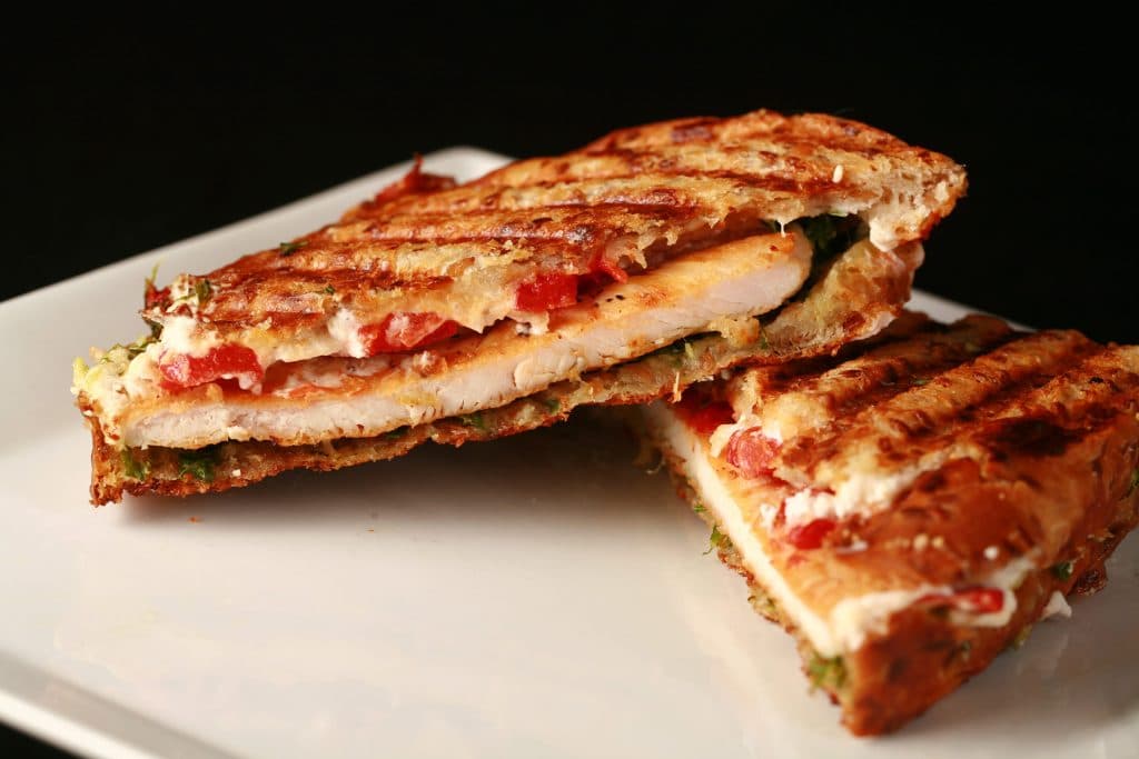 Homemade Pesto Chicken Panini Recipe - Celebration Generation