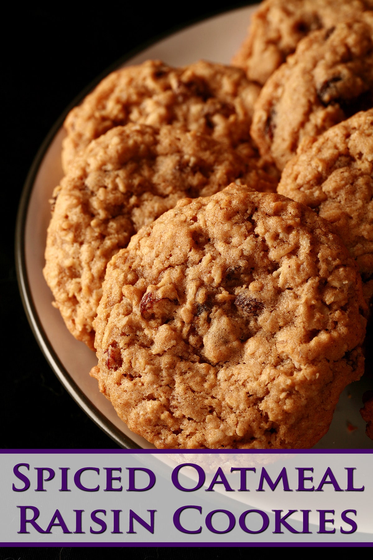 Oatmeal Raisin Spice Cookies
