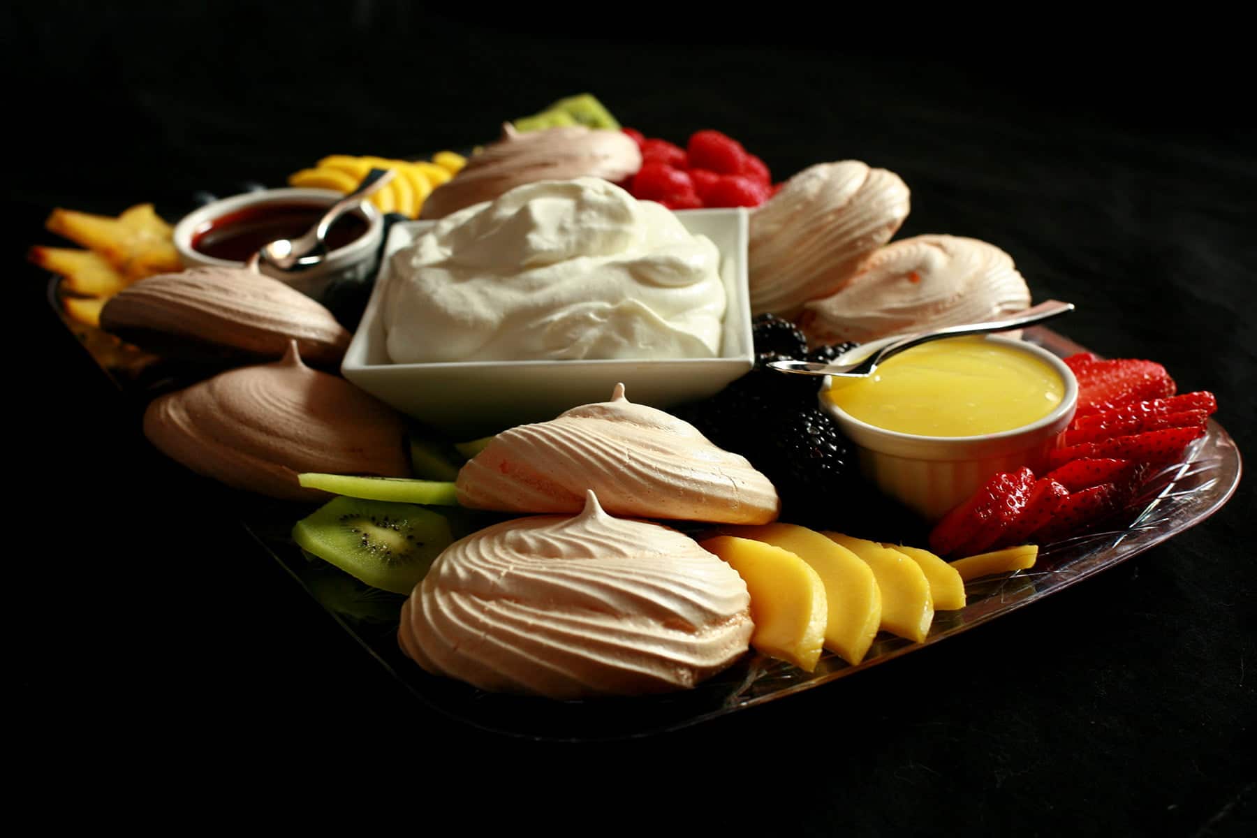Pavlova Dessert Charcuterie Board Celebration Generation — free download