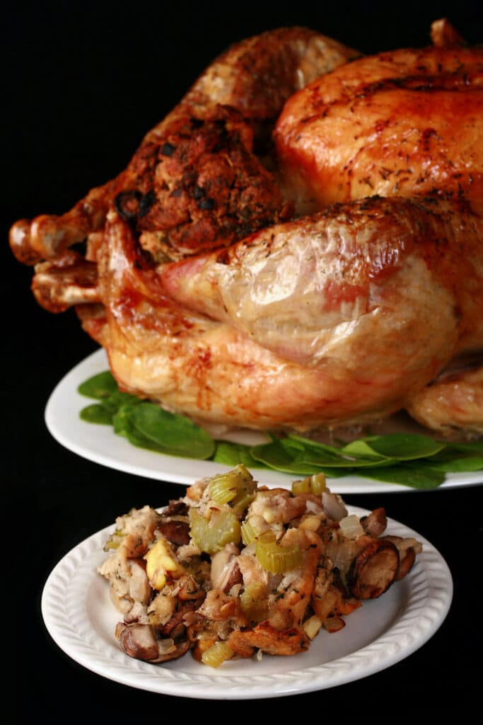 Mushroom Chestnut Stuffing Recipe - Celebration Generation