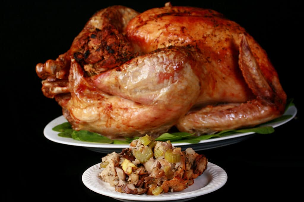 Mushroom Chestnut Stuffing Recipe - Celebration Generation