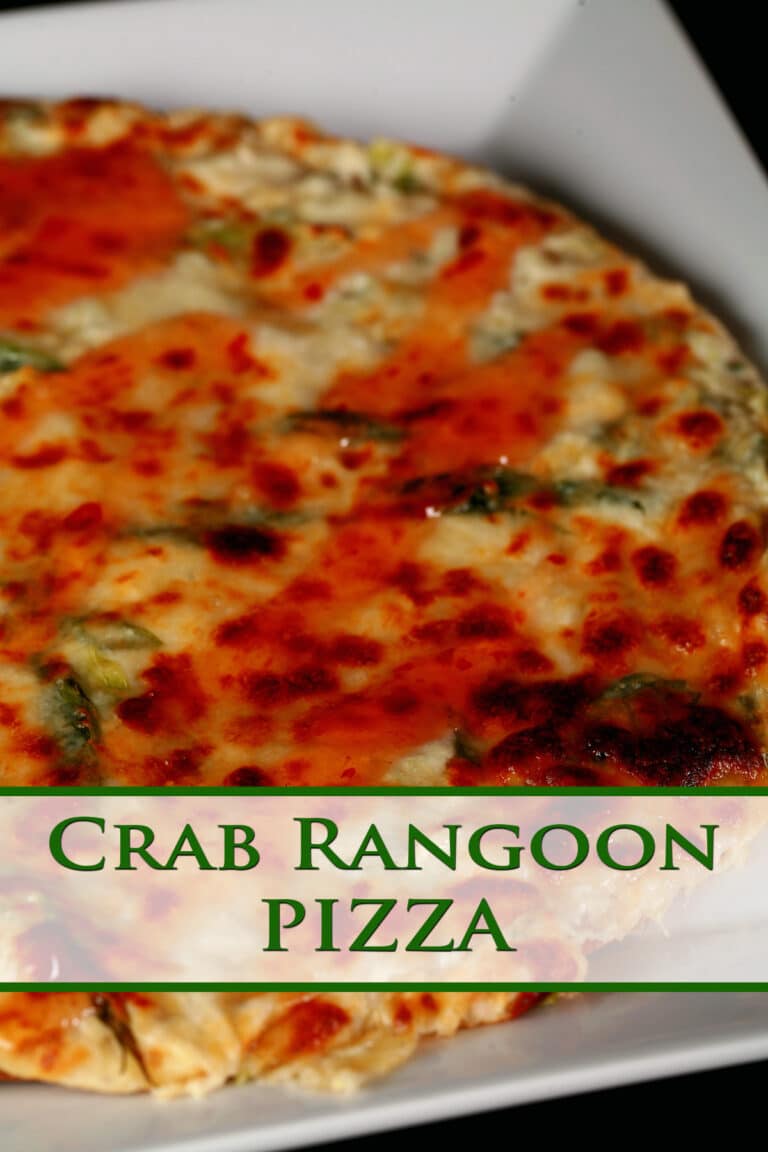 Easy Crab Rangoon Pizza Recipe [With Sweet Chili Drizzle] Celebration