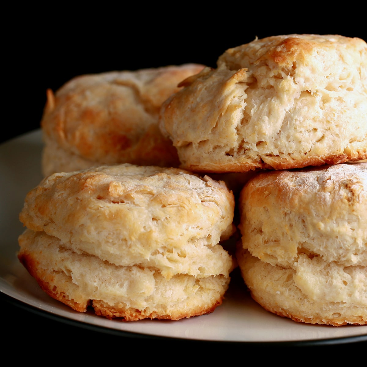 how to make baking powder biscuits not fluffy