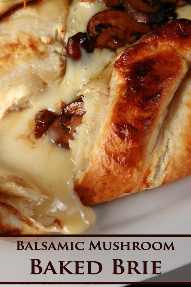 Balsamic Mushroom Baked Brie Recipe Celebration Generation 