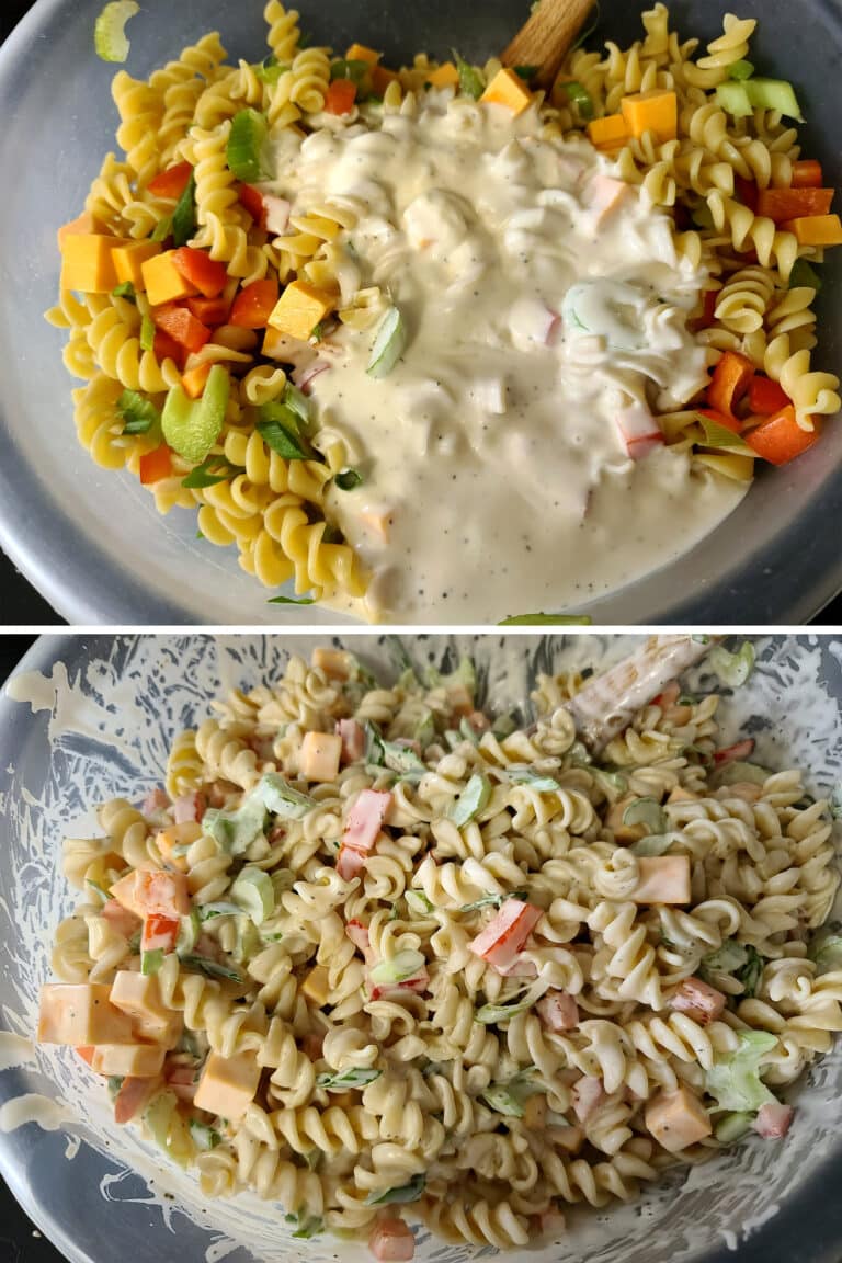Marie's Easy Creamy Pasta Salad Recipe Celebration Generation