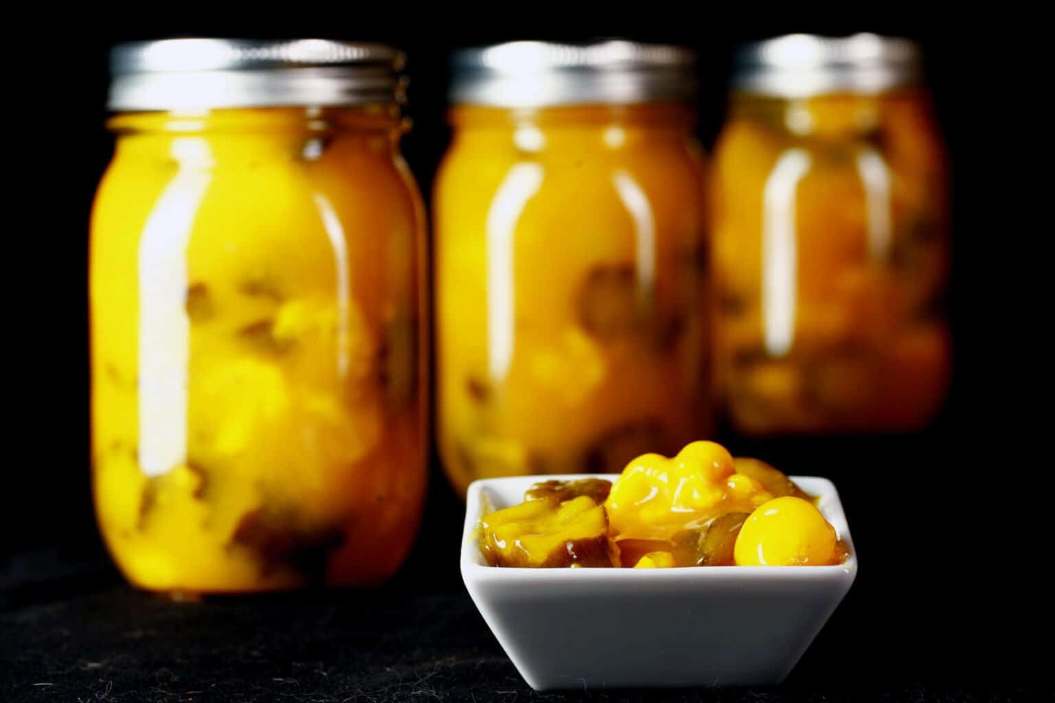 Newfoundland Sweet Mustard Pickles Recipe Celebration Generation