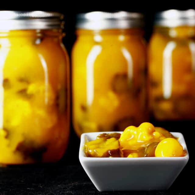 Newfoundland Sweet Mustard Pickles Recipe Celebration Generation