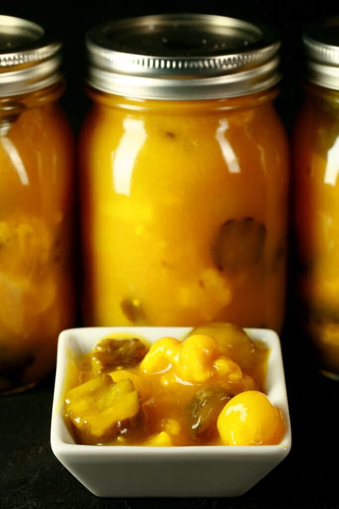 Newfoundland Sweet Mustard Pickles Recipe Celebration Generation