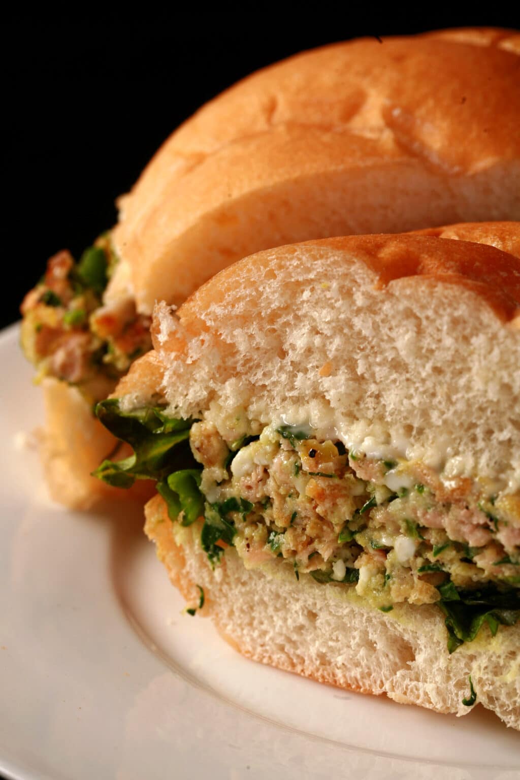 Fresh Salmon Burgers Recipe with Spinach and Feta Celebration Generation