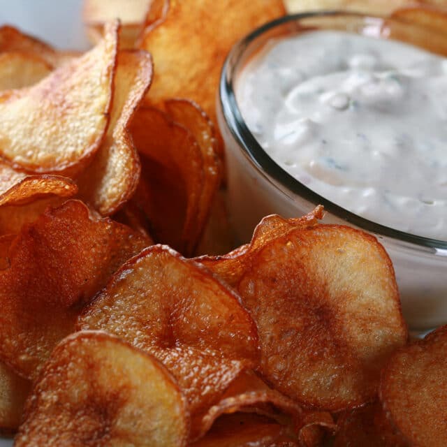 Cactus Cut Potatoes and Dip Recipe [Boston Pizza Copycat] Celebration