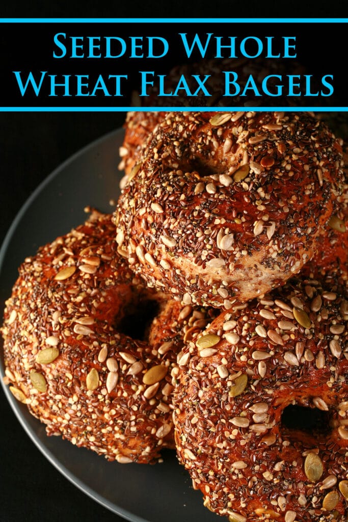 Seeded Whole Wheat Flax Bagels Celebration Generation