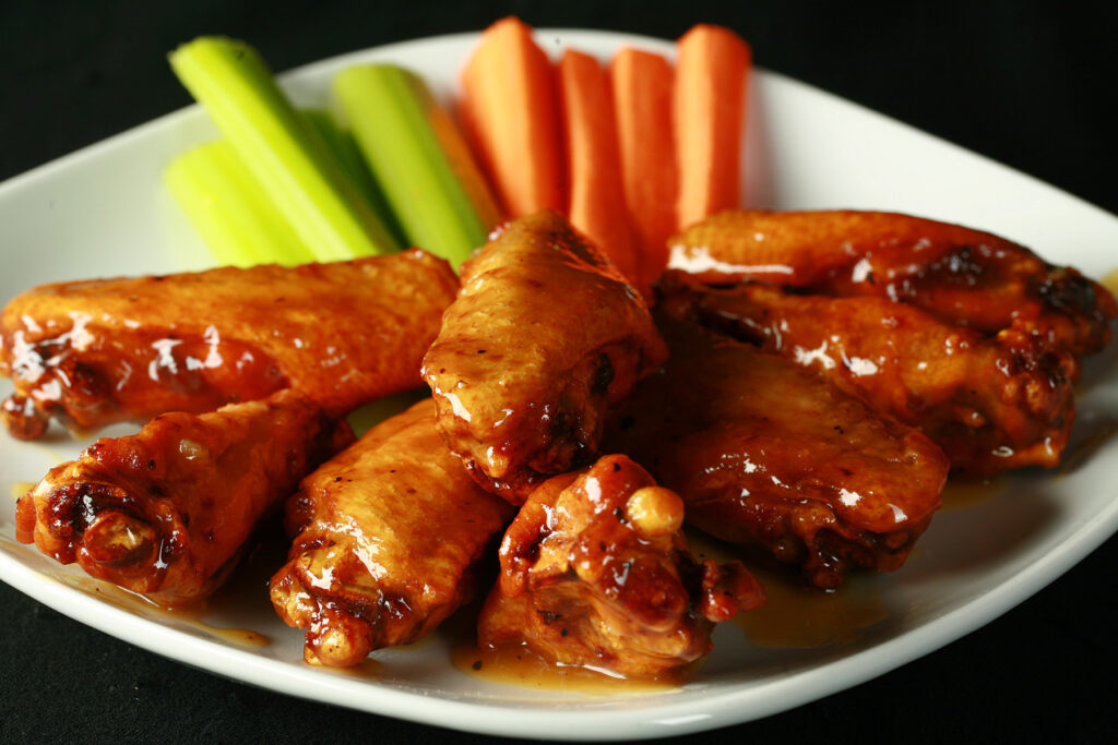 Whisky Honey Mustard Wings Recipe [Glazed Chicken Wings] Celebration