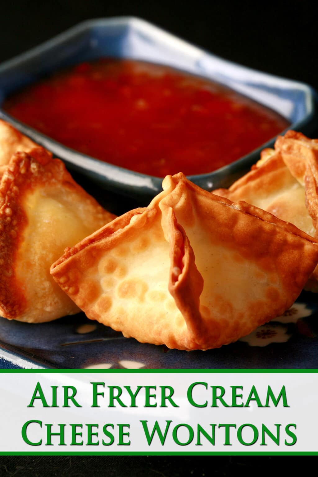Super Easy Air Fryer Cream Cheese Wontons Recipe Celebration Generation