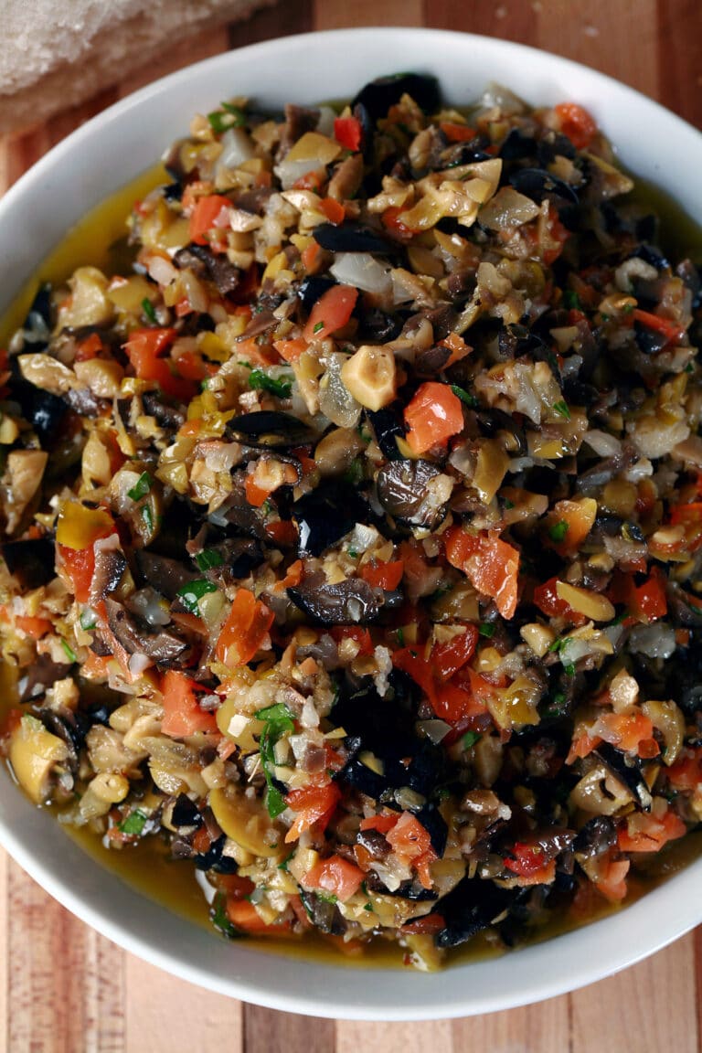 Olive Salad Recipe for Muffalettas Celebration Generation