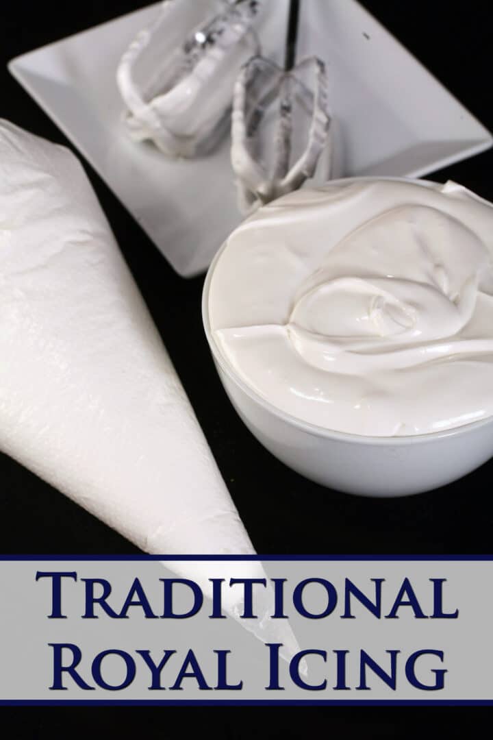 Traditional Royal Icing [With Egg Whites] - Celebration Generation