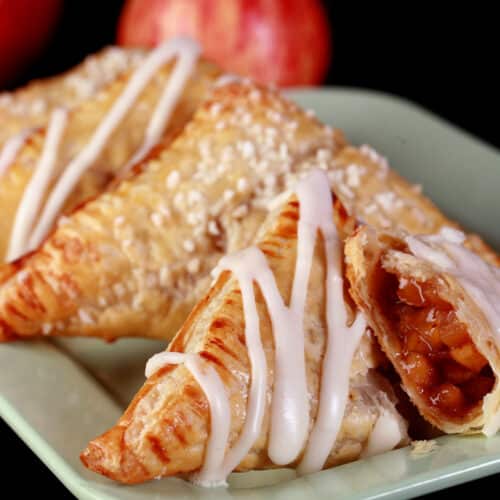 Apple Turnovers (great Fall breakfast idea) - The Chunky Chef