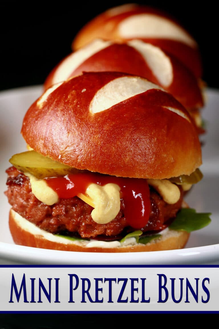 Pretzel Buns Recipe Pretzel Bun Sliders Celebration Generation