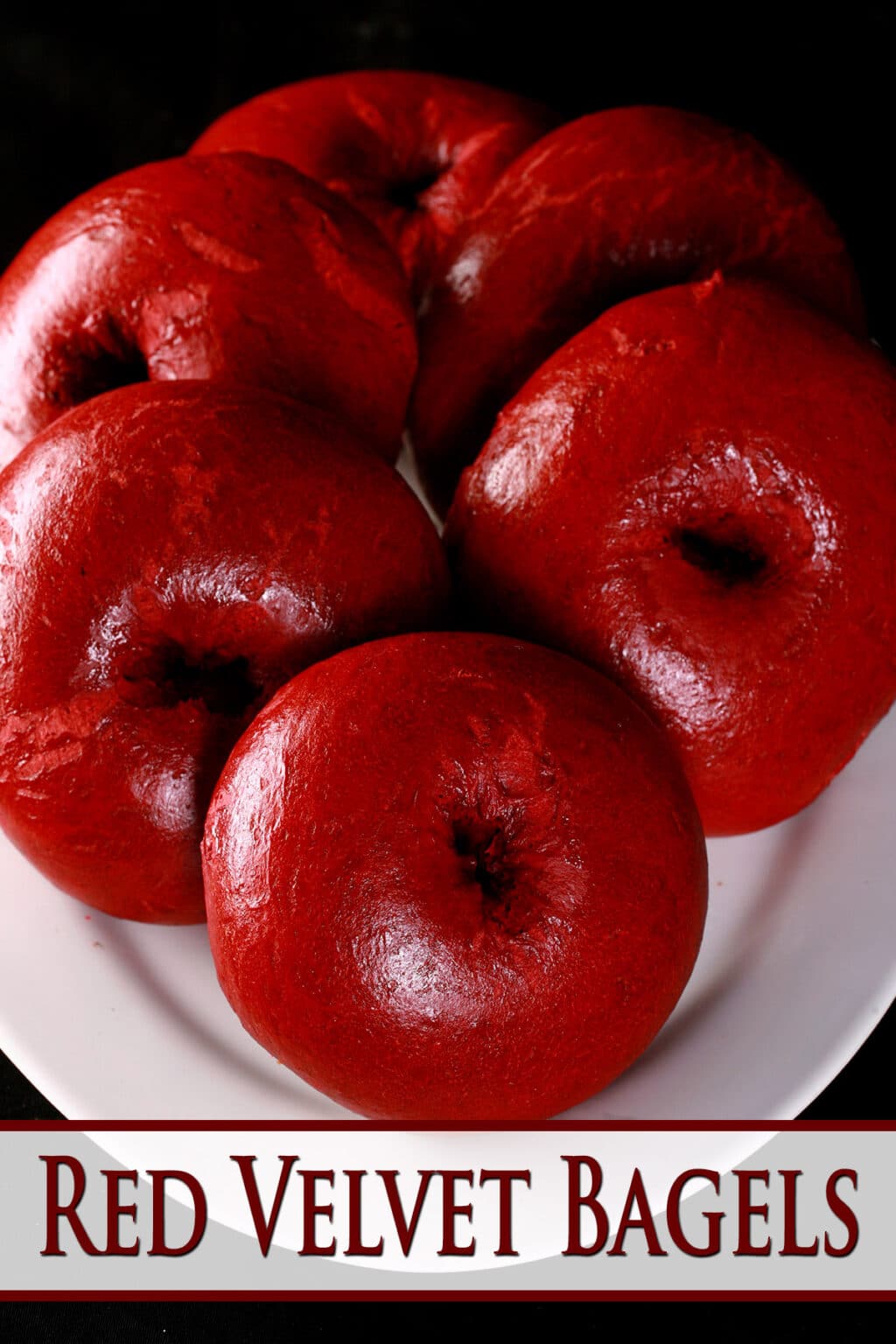 Homemade Red Velvet Bagels Recipe Celebration Generation