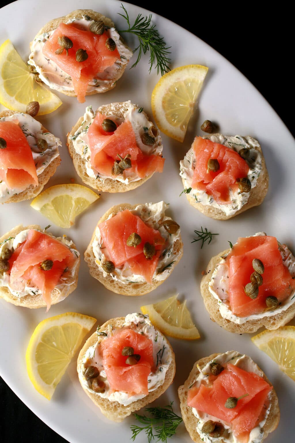 Smoked Salmon Bagel Bites Recipe Celebration Generation