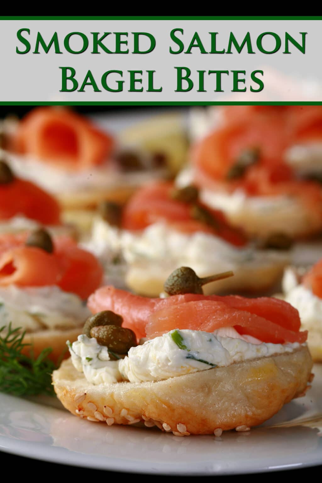 Smoked Salmon Bagel Bites Recipe Celebration Generation