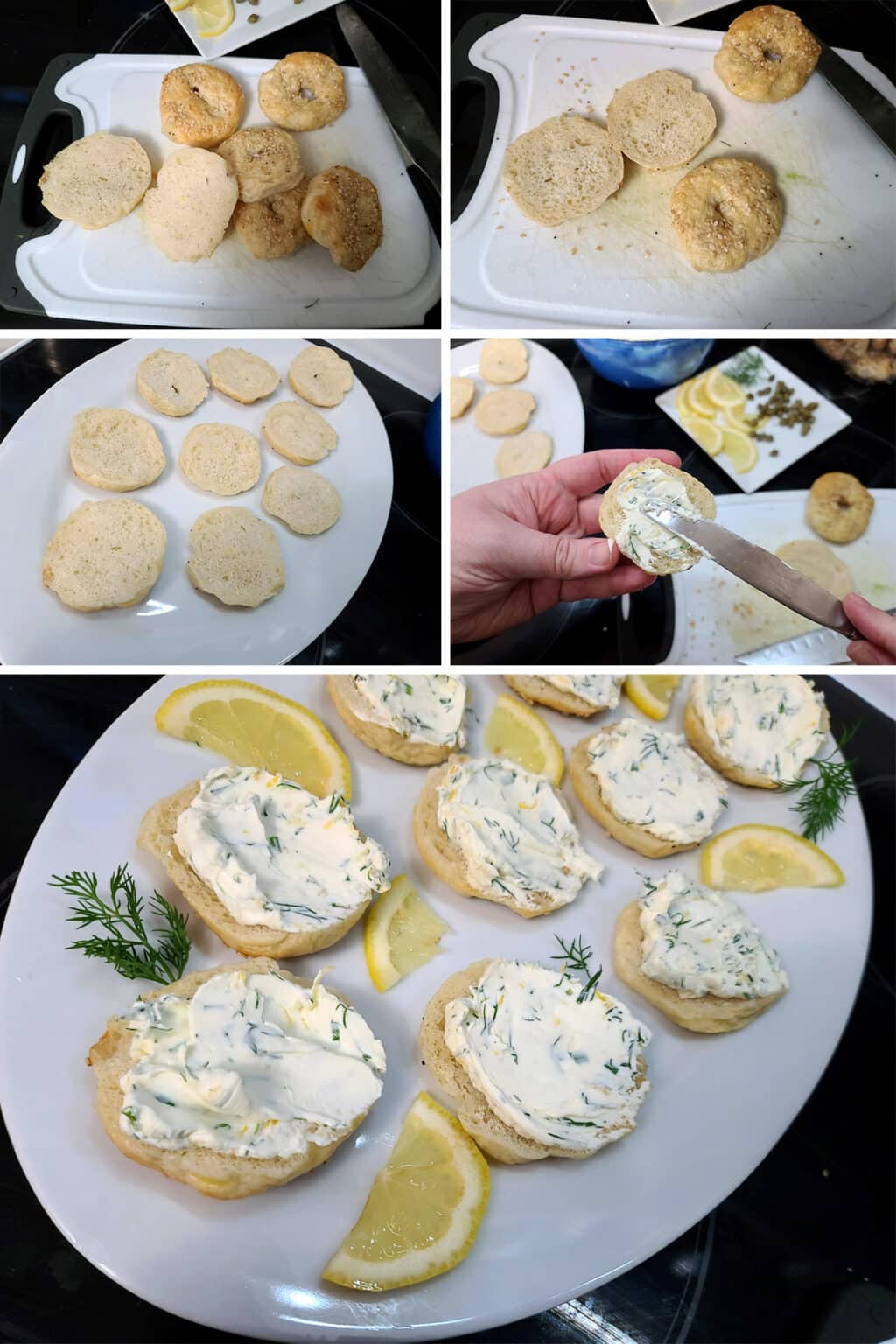 Smoked Salmon Bagel Bites Recipe Celebration Generation