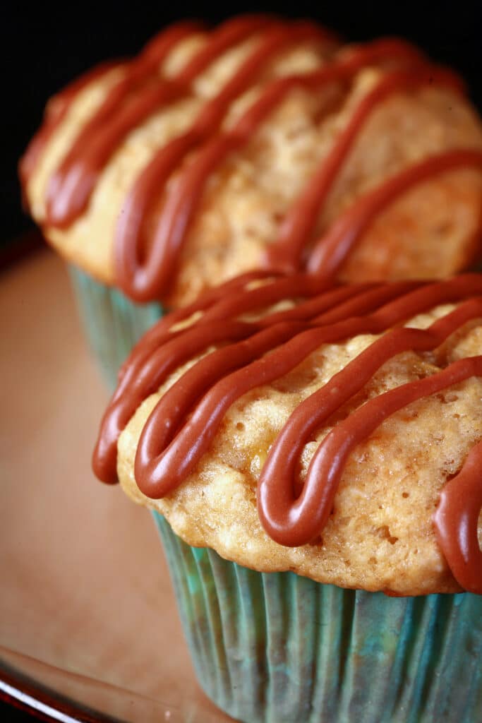 Stuffed Banana Nutella Muffins Recipe - Celebration Generation